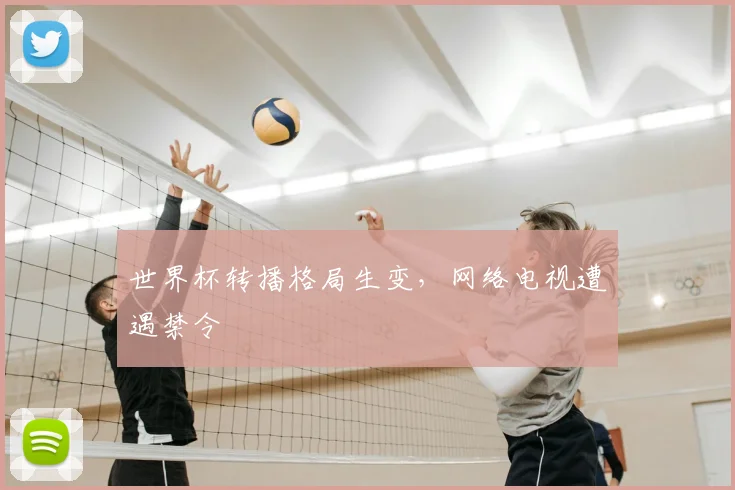 世界杯转播格局生变，网络电视遭遇禁令